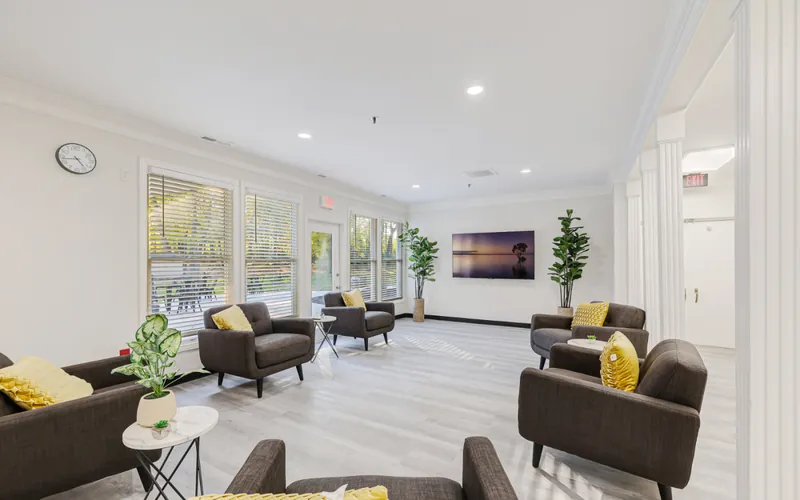 Shared space at a Recreate facility
